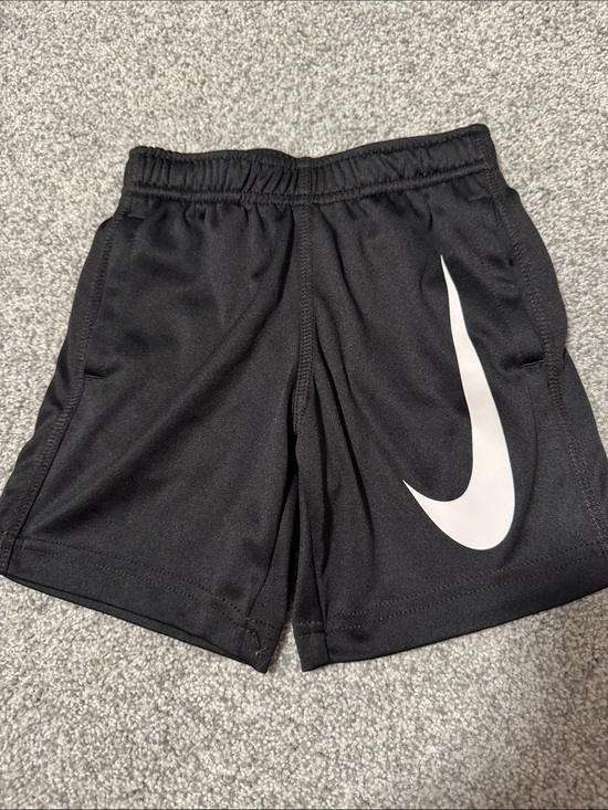 Nike Other - Nike Black Kids Shorts with White Swoosh Accent